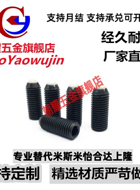 球头柱塞ZAH22/NPJR3/4/5/6/8/10/12/16-20/30/40/50/60定位珠