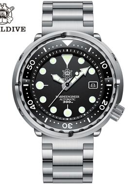 促销SBBN015运动机械罐头潜水手表NH35机芯蓝宝镜片300米防水男表