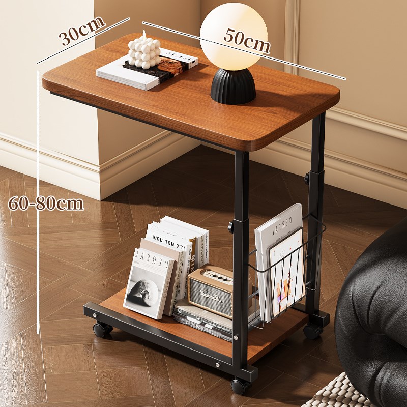 沙发边几可移动客厅小推车置物架餐车带轮小茶几家用简易小桌子