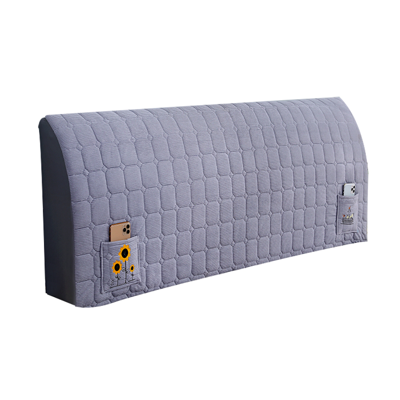 床头布套罩2022加厚木床靠背软包靠背罩全包通用床头套盖布保护套