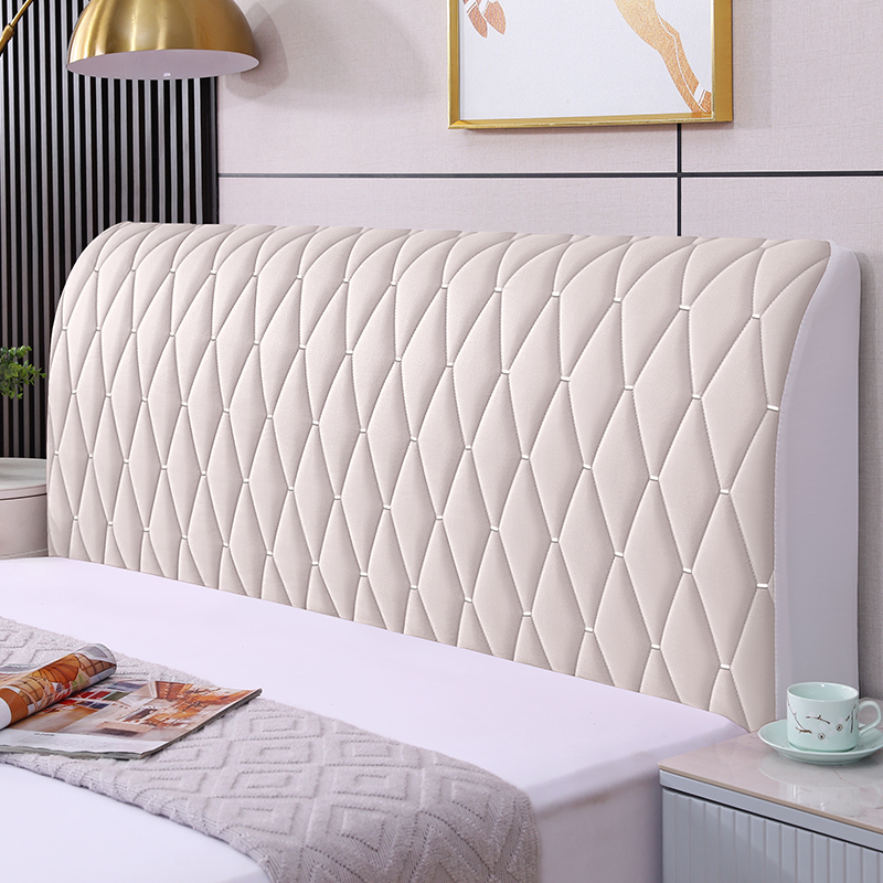 (新品直降)23免洗科技布床头罩套全包软包靠背防尘防水床头罩通用