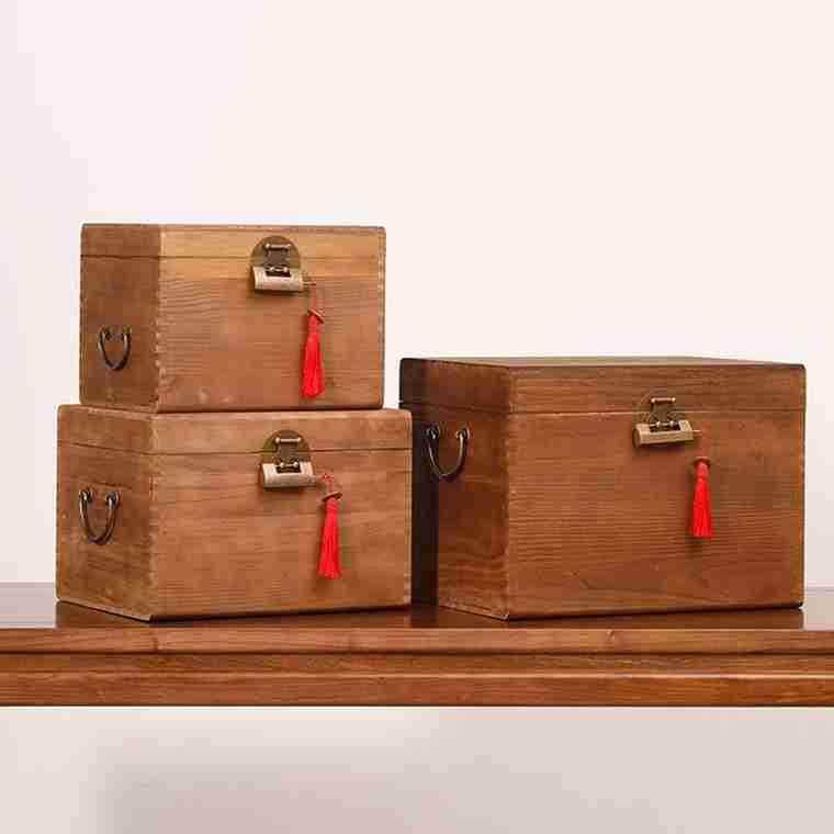 木质散茶包装木盒白毫银针普洱茶榆木木箱礼盒实木雕刻高端,包装,木盒包装,淘宝优惠券,粉丝福利购,淘宝优惠卷