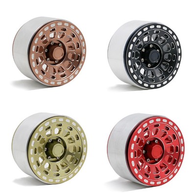 模型攀爬车 1/6 AXAIL SCX6 升级配件 2.9寸CNC 铝合金精雕 轮毂