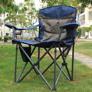 加棉加厚折叠椅 户外休闲沙滩椅 加大号钓鱼椅 自驾游椅 剧组椅