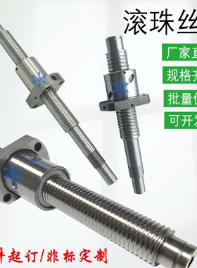 滚珠丝杠BSX/BSS/BSSE1202 1204 1205 1004 0801 0802 0601 1002
