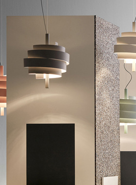 西班牙Piola餐厅吧台吊灯设计师现代简约客厅卧室书房创意螺旋灯