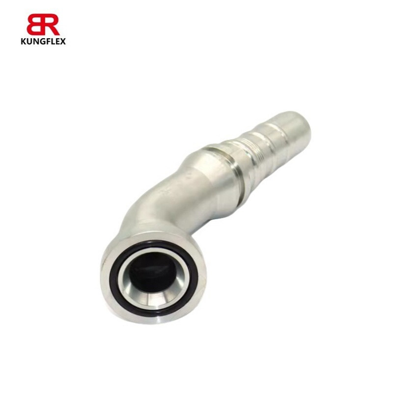 KUNGFLEX 永华标准45° SAE 法兰6000 PSI 87643-32扣压法兰接头
