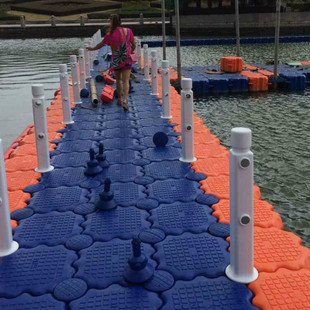 头水上平台 海上浮动码 畅销 水上拦污塑料浮筒