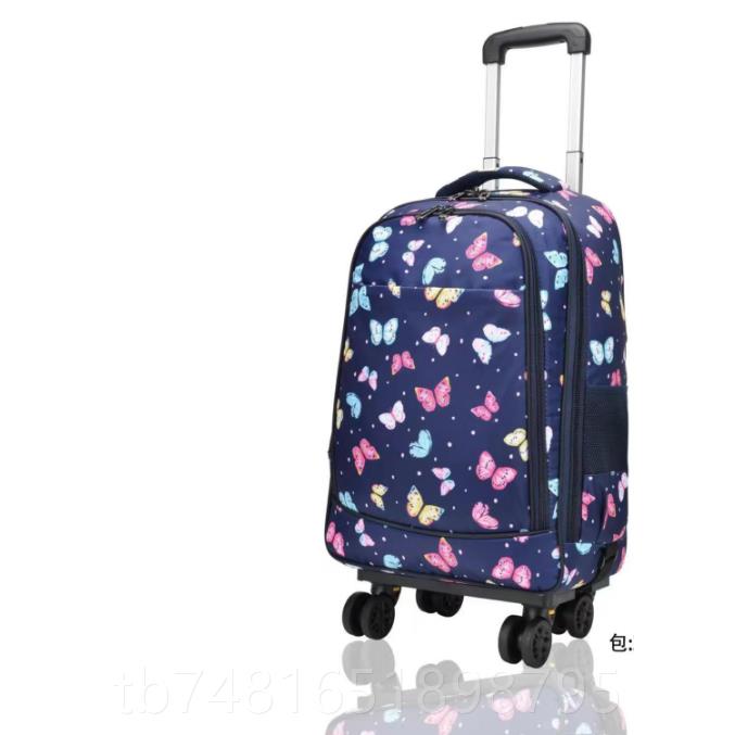 正品行品双肩拉杆包背包多功能防水旅行包女轻男新大容量万超向轮