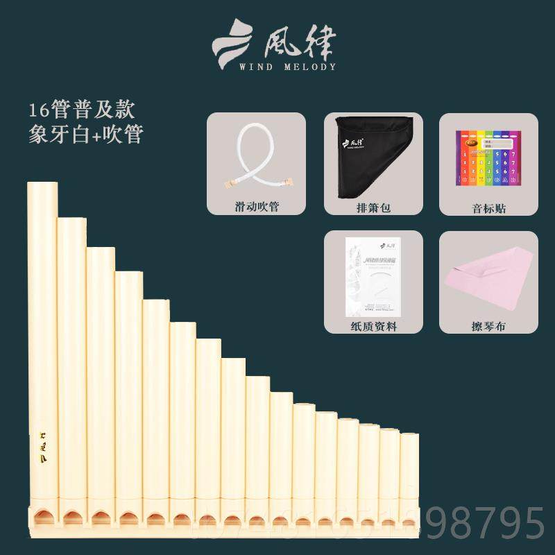 正品风律初箫乐器易学排笛学者入门小学人生排儿童成演奏16管18管,乐器/吉他/钢琴/配件,箫,淘宝优惠券,粉丝福利购,淘宝优惠卷