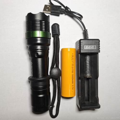 正品21700风行户外强电筒 Z6 Q5 L2 机械旋转变焦80充电t6 1光18