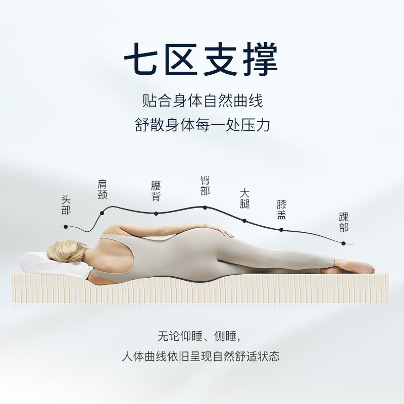 精选dunlopillo邓禄普技术天然乳胶床垫学生宿舍单人专用榻榻米软