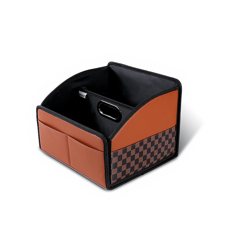 车内置物收纳箱汽车副驾驶储物盒后备箱收纳箱车载收纳盒尾箱整理