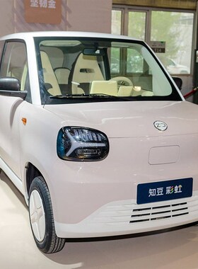 精选知豆彩虹D1D2D3电动汽车座套垫亚麻布全车单排卡通四季通用小