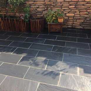 文化石青石板农村庭院子防滑户外防冻田园室外铺路花园林别墅地砖