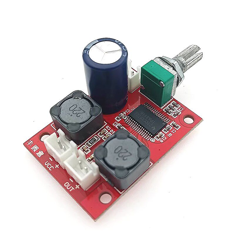 TPA3118D2数字功放板带音量调节大功率单声道50W单电源供电模块