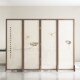 2024新款 屏风隔断客厅简约实木玄关卧室遮挡可移动折叠饭酒店专用