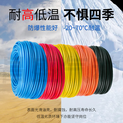 精选台湾山耐斯气管SUNRISE尼尔森高压风管PU0425 0640 0855 1065