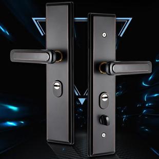 新款 不锈钢防撬防盗门把手替换入户门锁面板拉手牢固耐用609B款