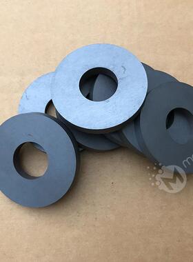 D75*32*10实力厂家：强力黑色环形磁铁，铁氧体Y35性能黑磁铁