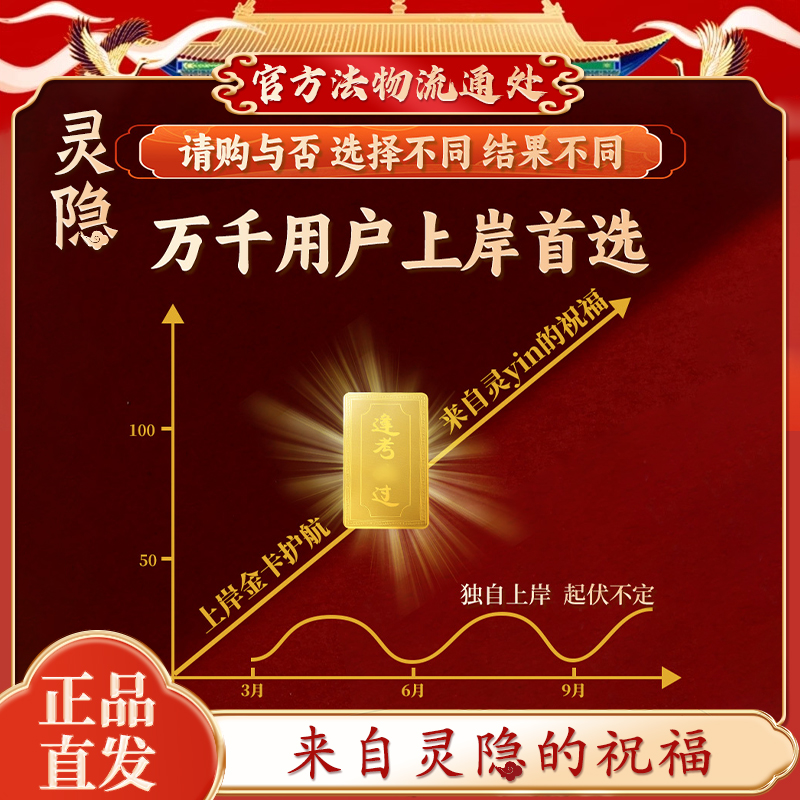 【灵隐官方】文殊上岸金卡