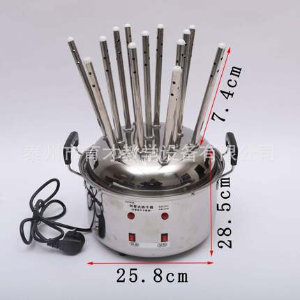 02083列管式烘干器试管瓶子干燥器玻璃仪器烘干中小学教学仪器