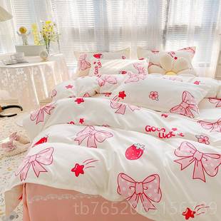 正品公主梦件套爱卡可通床上用品被儿童四床单子芯三件套女孩