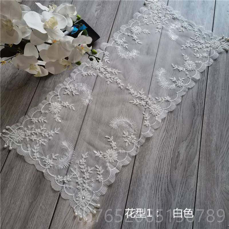 正品式蕾丝钉珠床头柜巾梳盖妆台鞋五斗橱欧微波炉盖巾餐桌垫桌柜,居家布艺,桌旗,淘宝优惠券,粉丝福利购,淘宝优惠卷