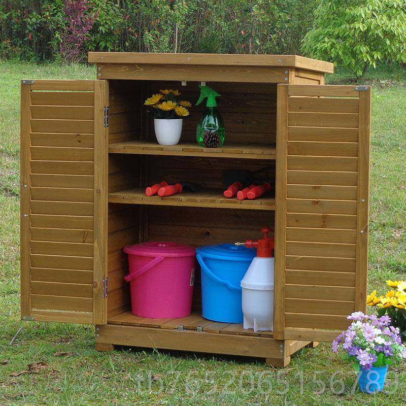 正品质木户外收箱纳储物柜庭院花园阳台工具杂物家防用门口防水晒,收纳整理,收纳柜,淘宝优惠券,粉丝福利购,淘宝优惠卷