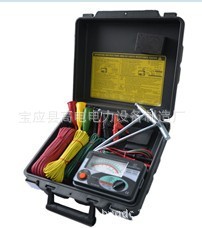 MODEL-4105A数字式接地电阻测试仪 4102A指针接地电阻测试仪厂家