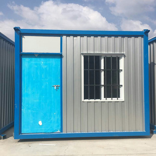 箱房组合工地集装 厢房可移动集装 箱门卫室 式 箱 拼装 防火住人集装
