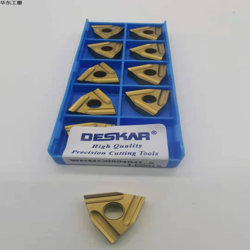 戴斯卡外圆粗车刀片WNMG080408/080404L-S/LF9011/LF9018/LF9118