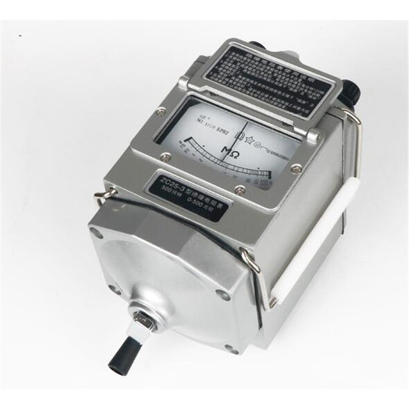 ZC-7  2500V绝缘电阻表ZC25-3 500VZC25-4 1000V高压摇表ZC11D-10