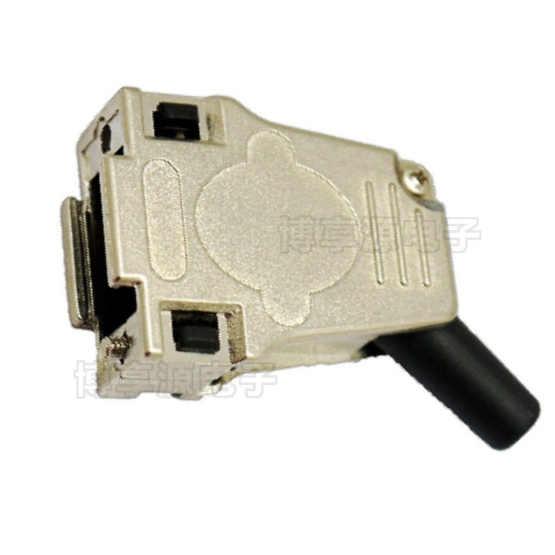 D-SUB连接器 公母通用外壳db9 源头厂家直出线DB金属壳左右胶套