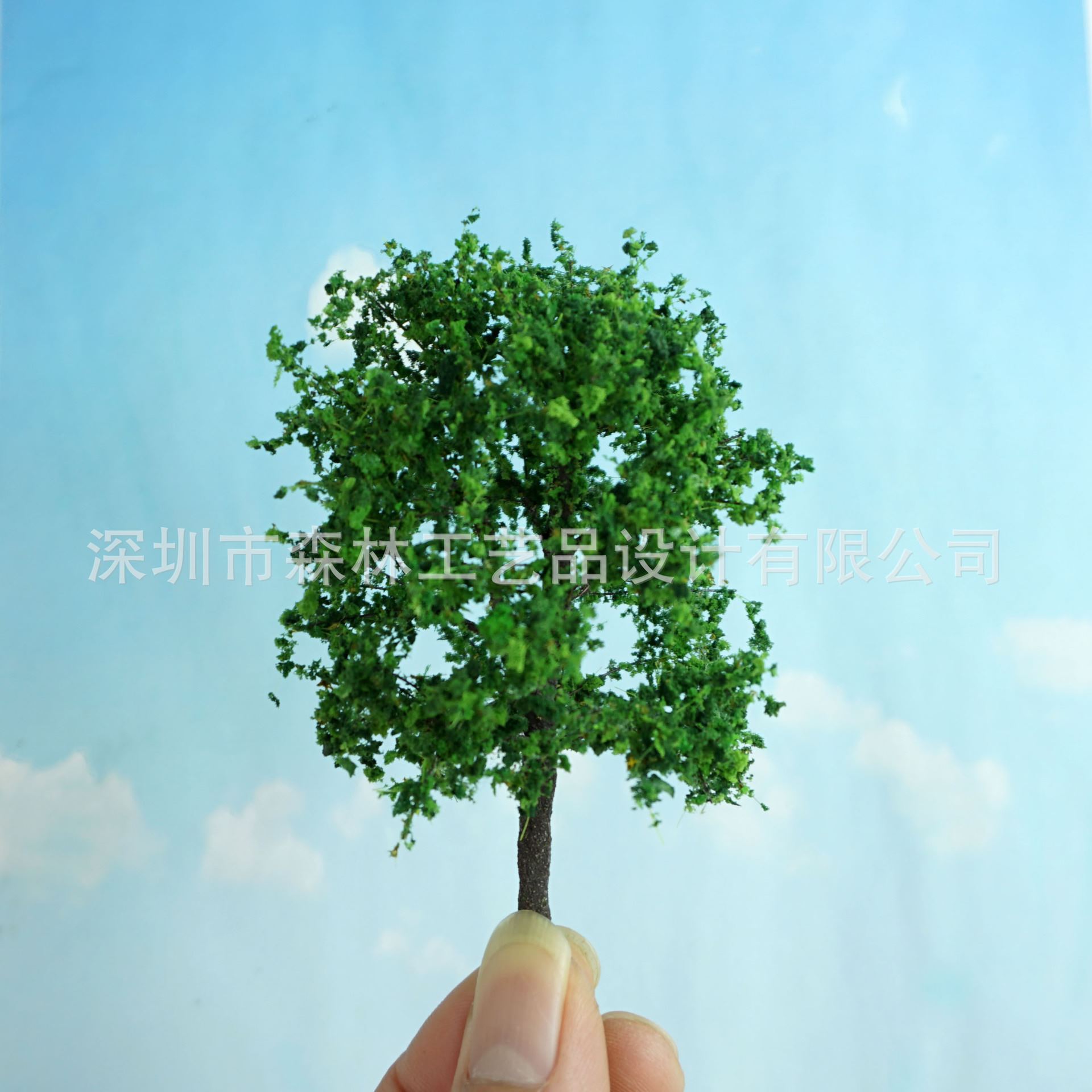 创意摆件配件树 学生手工火车沙盘模型树   SL10021