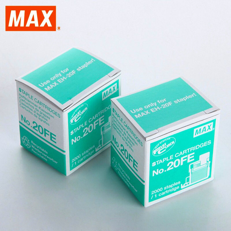 美克司MAX日本装订机进口电动订书机自动专用订书针NO.20FE订书钉