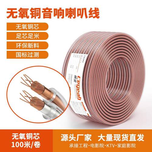 诚业RVH高保真无氧铜HIFI音箱线
