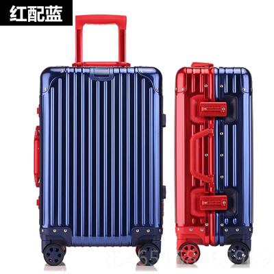 高档全铝镁合金拉杆箱向寸轮行李箱万子男女32密码登机箱30硬箱旅