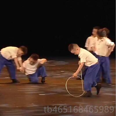 高档小荷采大小院里的男孩道具表演服四青年童装五宝蓝风色裤子演