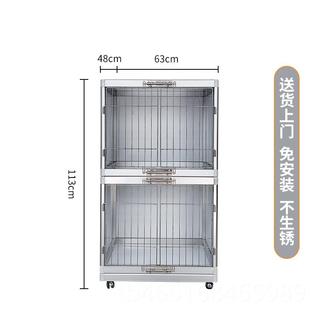 高档猫笼子猫别墅房猫咪寄养繁育宠物店展猫示柜猫产笼舍定制猫柜