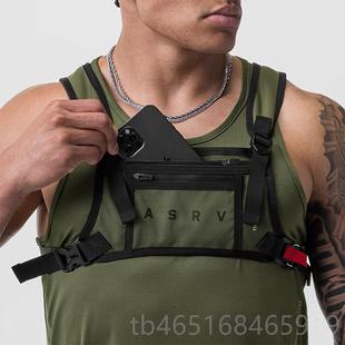 高档健身马甲男士 肌肉备男跑步甲防护战术训 运动马护背心户外防装