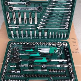 150件套套筒扳手套装 万能套管棘轮板手修车汽修多功能汽车修理