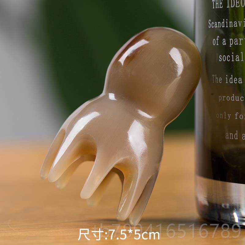 高档五爪头部按摩摩八爪鱼脑部抓头挠用头按头工具家通用肩皮颈头