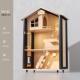 高档Pepeace实木t猫别墅猫屋室家用窝内猫笼子猫舍猫房子大型豪华