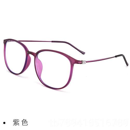 高档配眼镜视加散光舒适黑防蓝光辐射电脑护目框镜男女平近光镜潮