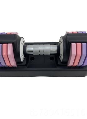 高档UPNESS哑铃可节重健身调器材女家用快速量纯可拆卸套装男铁钢