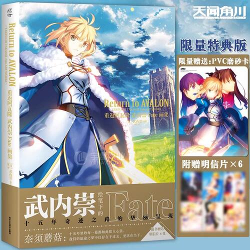 重返阿瓦隆武内崇Fate画集
