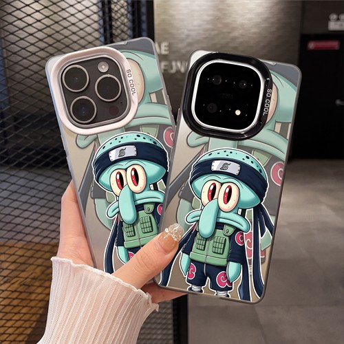 适用iPhone13苹果12p创意彩银17ProMax硬14PLUS高级感手机壳火影忍者木叶章鱼哥潮适用小米16ULTRA红米NOTE15