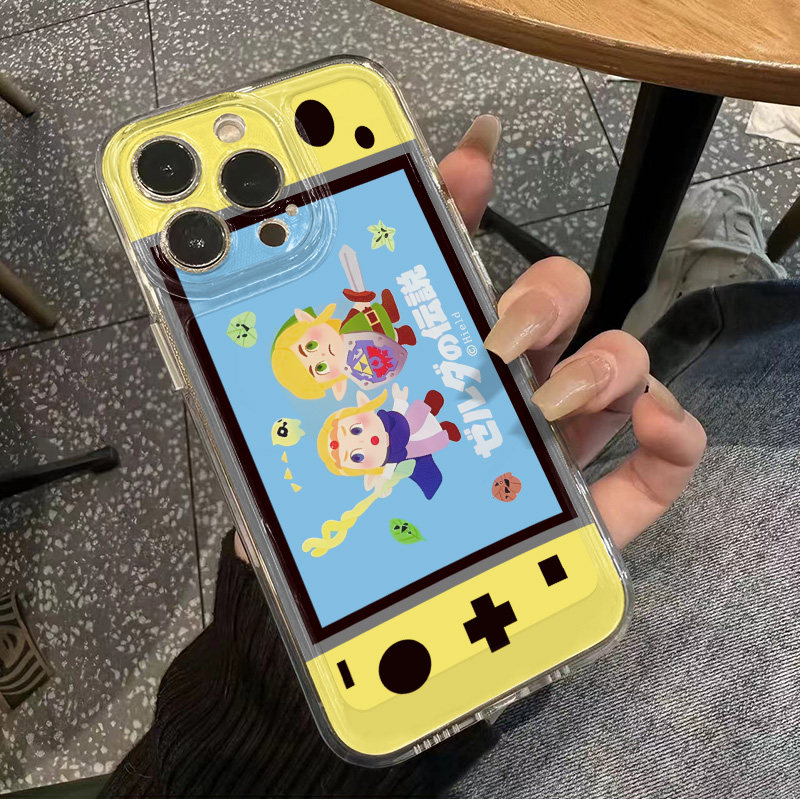 OPPOFINDX8S苹果16适用Nova12塞尔达游戏14PLUS透明软iPhone15创意IQOOZ10X手机壳13ProMax小众红米TURBO4PRO