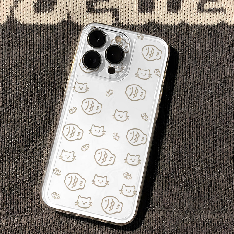 可爱VIVOX200S透明软15PLUS适用iPhone16e创意13ProMax小众IQOOZ10X苹果12满屏小鱼红米k80Ultra手机壳Reno14